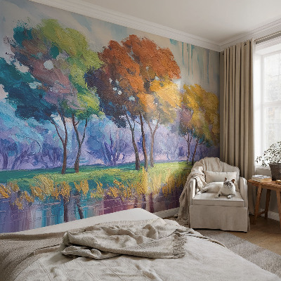 Tapet foto pe vlies Papagal de rodie