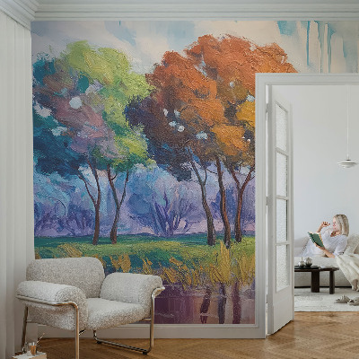 Tapet foto pe vlies Papagal de rodie