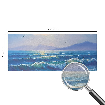 Fototapet la comandă pentru living Nuferi