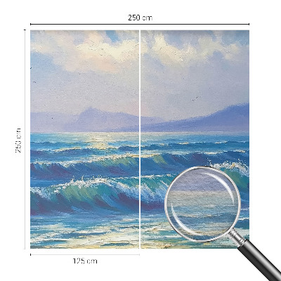 Fototapet la comandă pentru living Nuferi