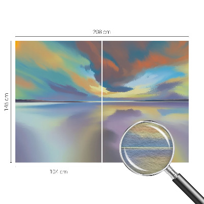 Fototapet modern la comandă Armonie tropicală