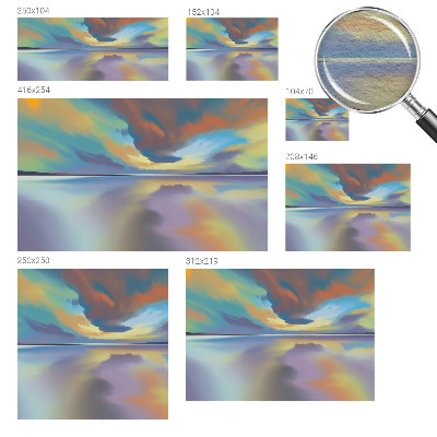 Fototapet modern la comandă Armonie tropicală