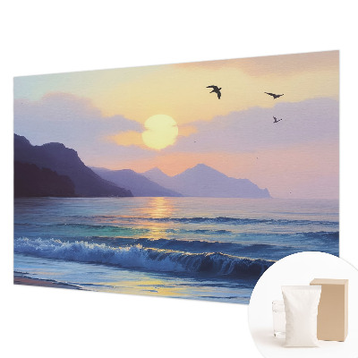 Fototapet la comandă pentru dormitor Peisaj de câmp