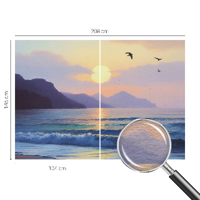 Fototapet la comandă pentru dormitor Peisaj de câmp