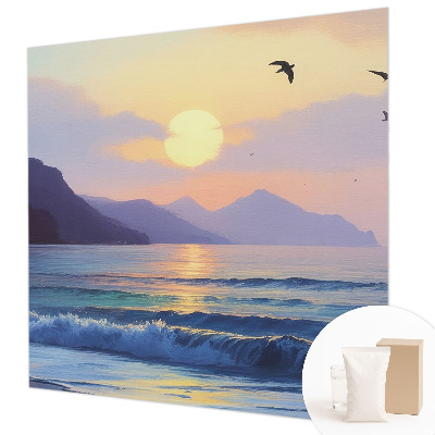 Fototapet la comandă pentru dormitor Peisaj de câmp