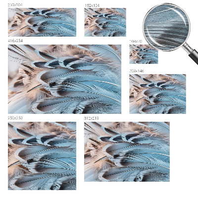 Tapet foto pe vlies Păsări exotice