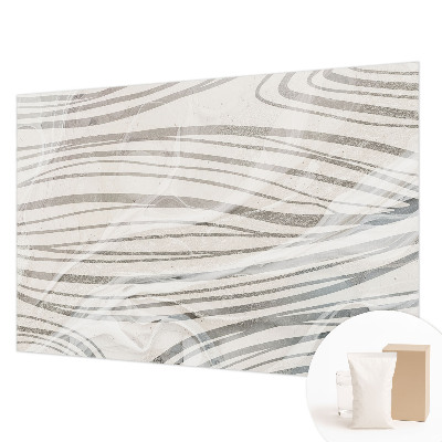 Fototapet modern pentru living cu un model floral decorativ