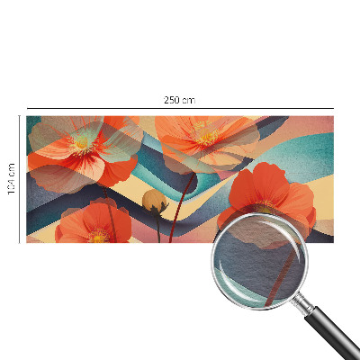 Fototapet modern la comandă Eleganță florală