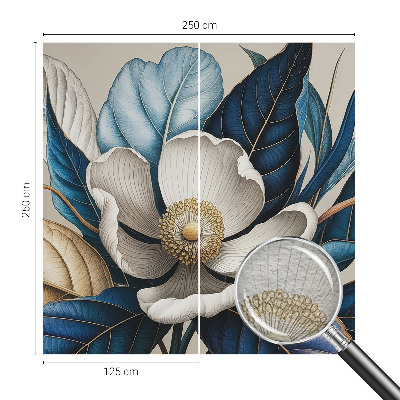 Fototapet la comandă pentru dormitor Natură înghețată