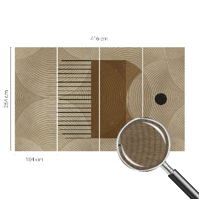 Fototapet pentru dormitor Eleganță florală