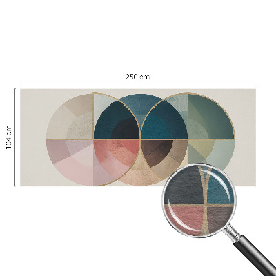 Fototapet vlies pentru living Pajiște cu flori