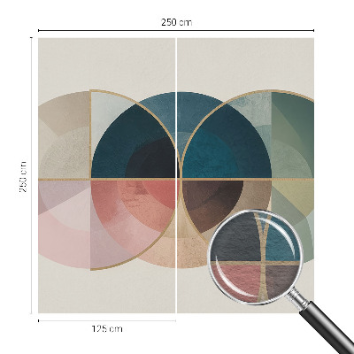 Fototapet vlies pentru living Pajiște cu flori