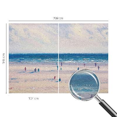 Fototapet vlies pentru dormitor Ceață de pădure