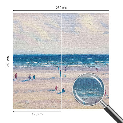 Fototapet vlies pentru dormitor Ceață de pădure