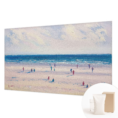 Fototapet vlies pentru dormitor Ceață de pădure