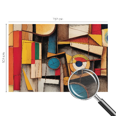 Fototapet modern pentru living Fețe de femei