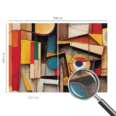 Fototapet modern pentru living Fețe de femei