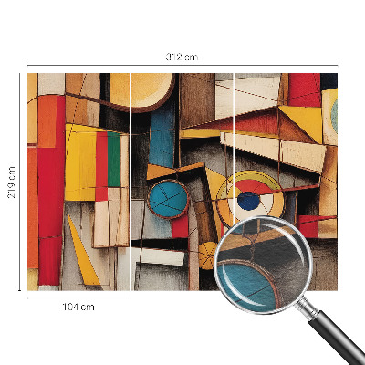 Fototapet modern pentru living Fețe de femei