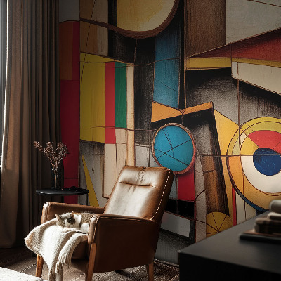 Fototapet modern pentru living Fețe de femei