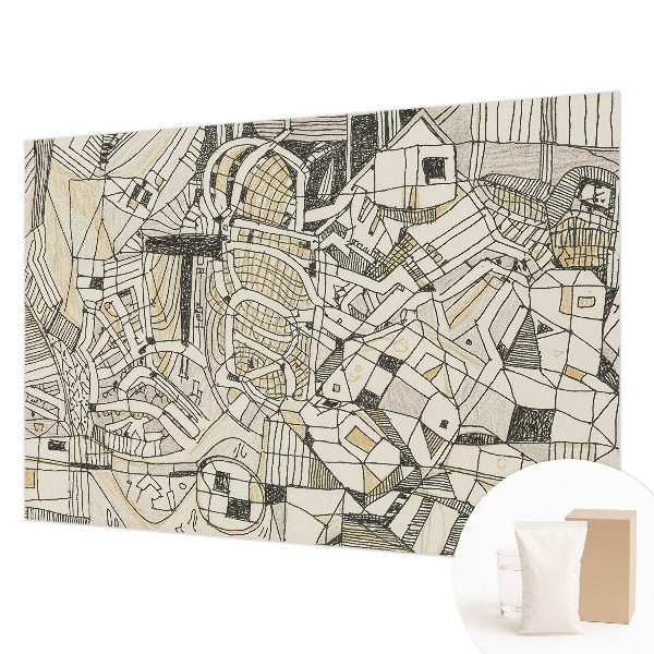 Fototapet la comandă Fețe colorate