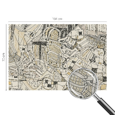 Fototapet la comandă Fețe colorate