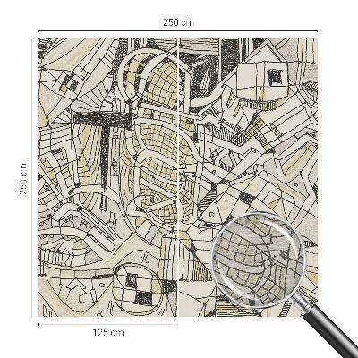 Fototapet la comandă Fețe colorate