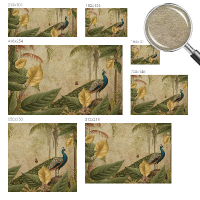 Fototapet la comandă pentru living Un act subtil