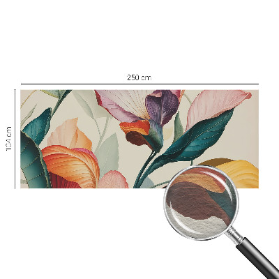 Fototapet pentru dormitor Șic floral