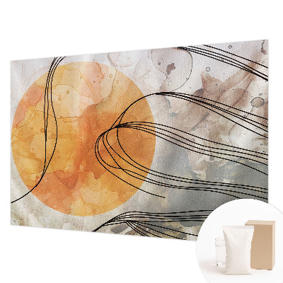 Fototapet la comandă cu design abstract în stil Harmonsik