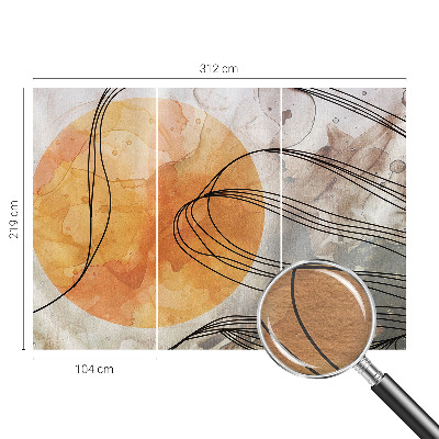 Fototapet la comandă Harmonisk abstraktion