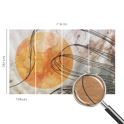 Fototapet la comandă Harmonisk abstraktion