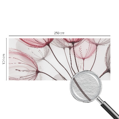 Fototapet vlies pentru dormitor Eleganță florală