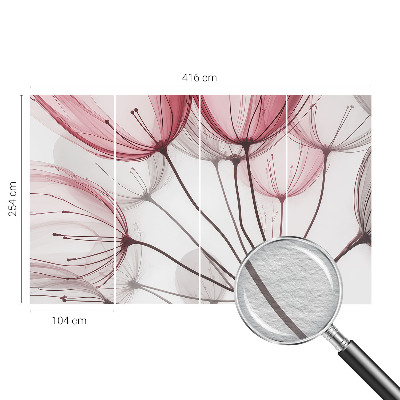 Fototapet vlies pentru dormitor Eleganță florală