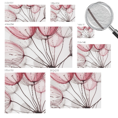 Fototapet vlies pentru dormitor Eleganță florală