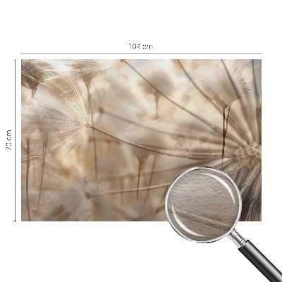 Fototapet vlies pentru living Câmpuri de mac