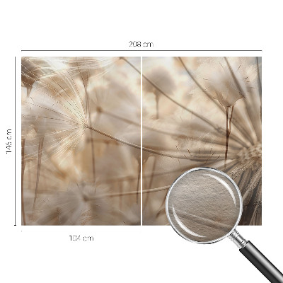 Fototapet vlies pentru living Câmpuri de mac