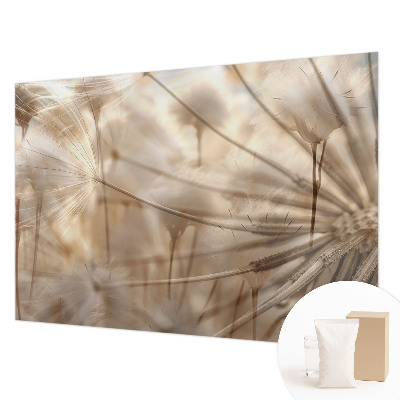 Fototapet vlies pentru living Câmpuri de mac