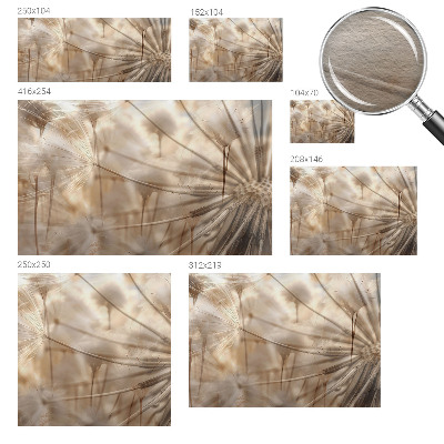 Fototapet vlies pentru living Câmpuri de mac