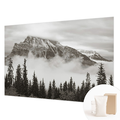 Fototapet vlies pentru copii cu un peisaj forestier