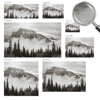 Fototapet vlies pentru copii Peisaj forestier