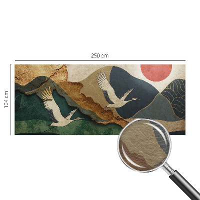 Tapet foto decorativ Flori colorate