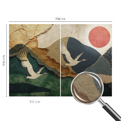 Tapet foto decorativ Flori colorate