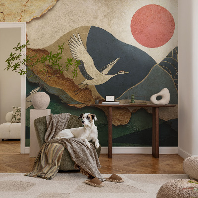 Tapet foto decorativ Flori colorate