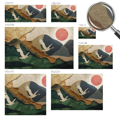 Tapet foto decorativ Flori colorate