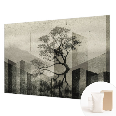 Fototapet modern Peisaj forestier