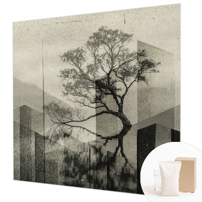 Fototapet modern Peisaj forestier