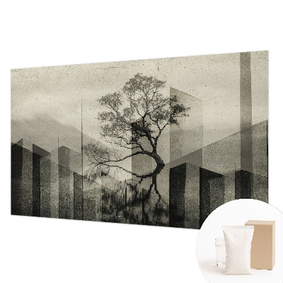 Fototapet modern Peisaj forestier