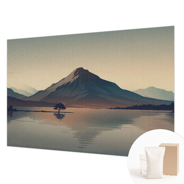 Tapet foto pe vlies Peisaj de iarnă