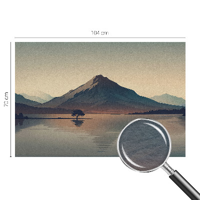 Tapet foto pe vlies Peisaj de iarnă