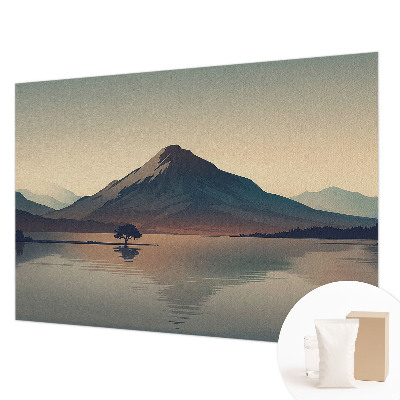 Tapet foto pe vlies Peisaj de iarnă